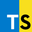 Convert TypeScript to JavaScript logo