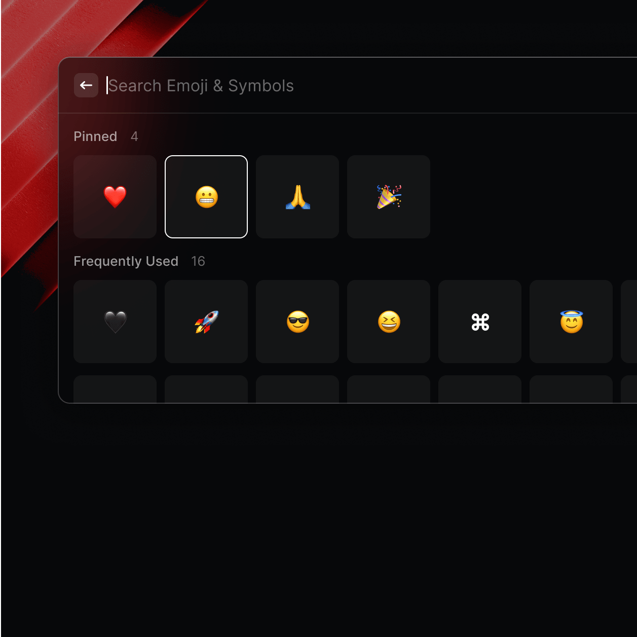 Search Emojis and Symbols